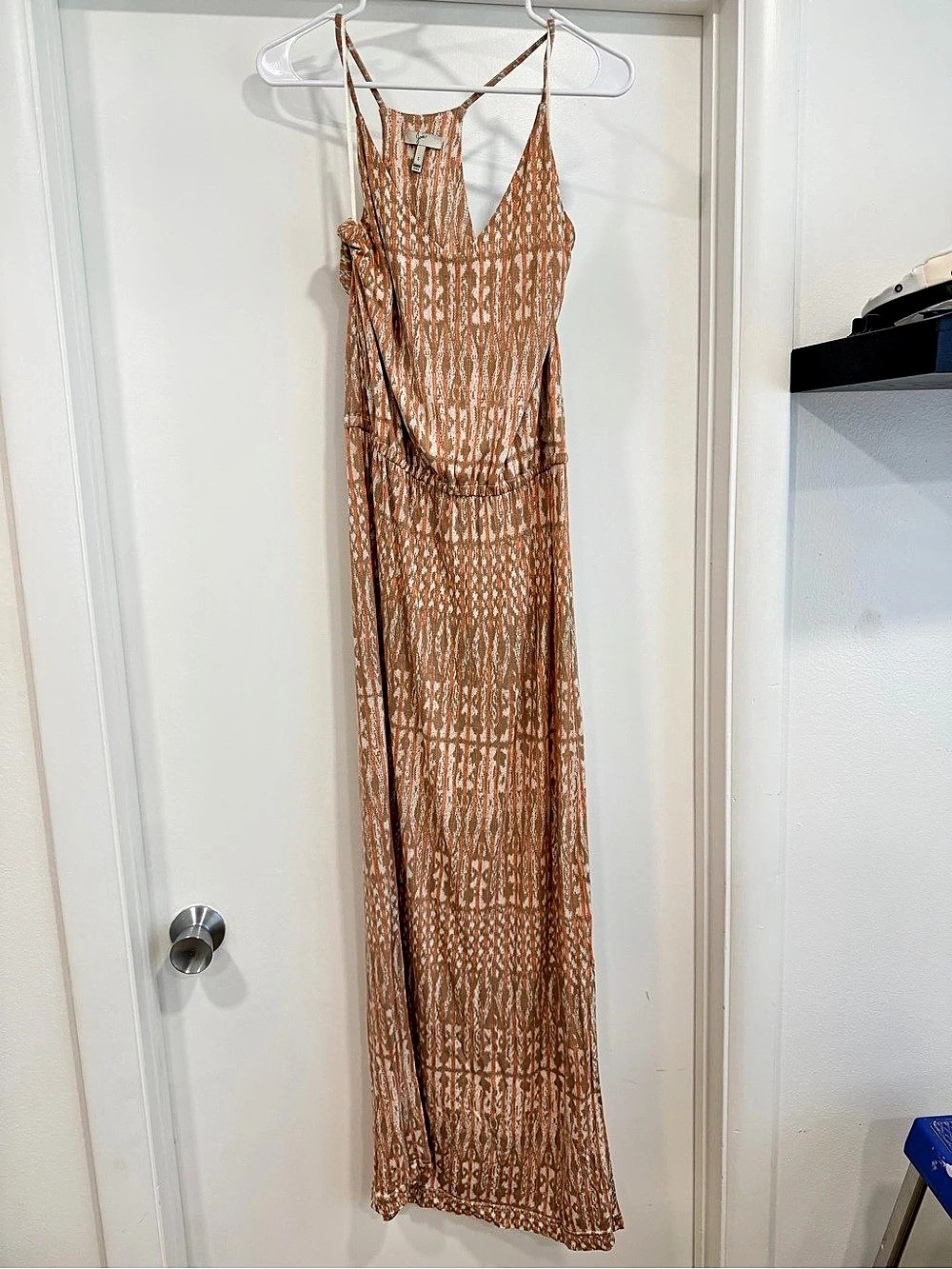 Joie Abstract Striped Maxi Dress